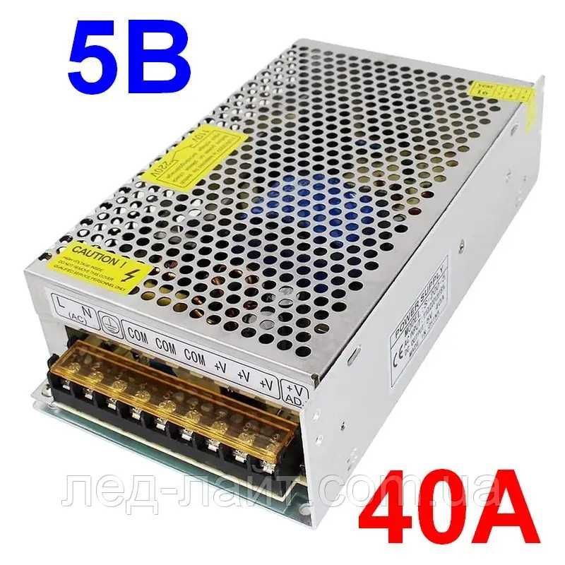 Блок Питания 5V 40A Блок Питания 5V 40A