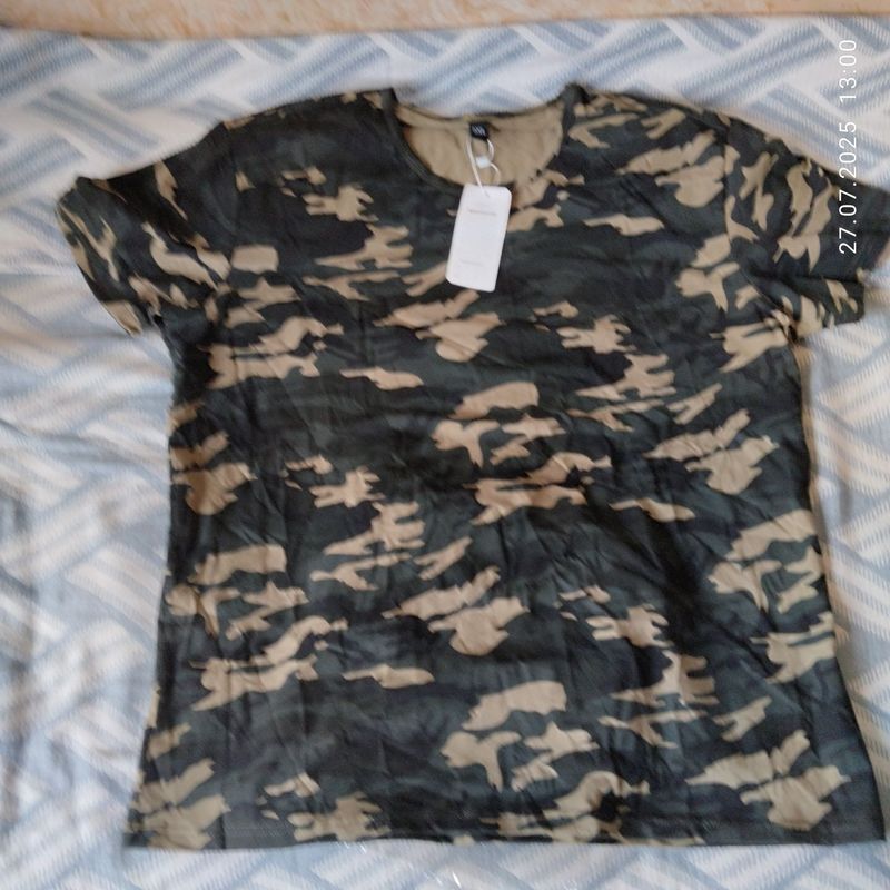 Военная майка- футболка. Цвет Хаки.5 xl.