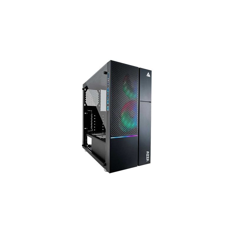 ;Корпус AZZA J330 4FAN RGB