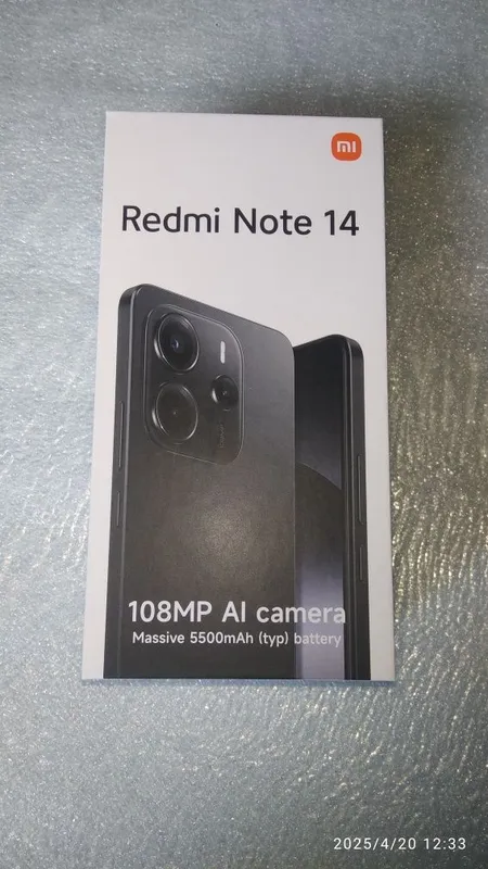 Продам коробку с полным комплектом от телефона Redmi Note 14