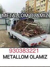 Metallom olamiz 24/7 uydan olib ketamiz Metallom olamiz 24/7 uydan olib ketamiz