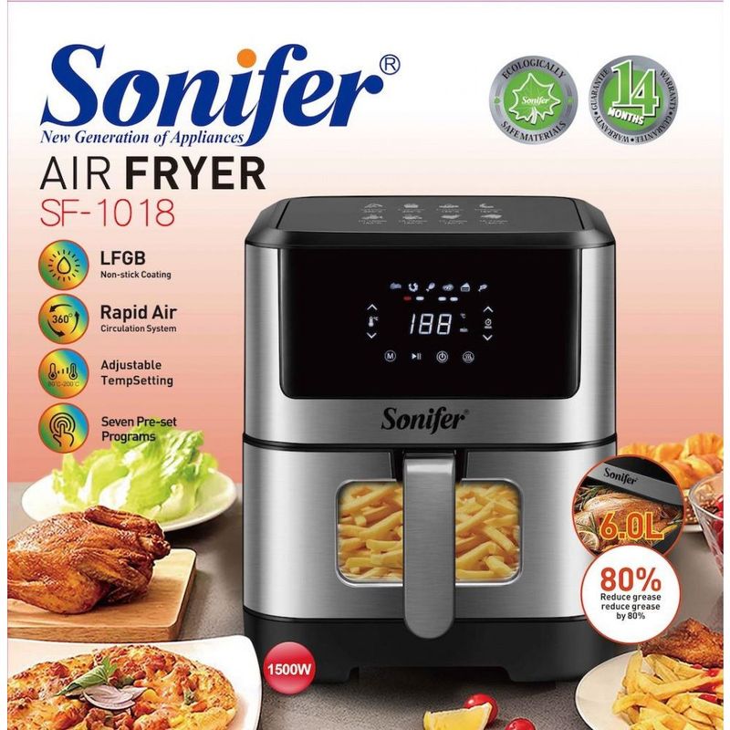Доставка! Фритюрница Sonifer SF-1018 6л Доставка! Фритюрница Sonifer SF-1018 6л