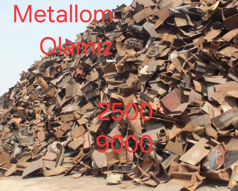 9000METALLOM OLAMIZ.кайта ишлашга Металлом metallom metal темир