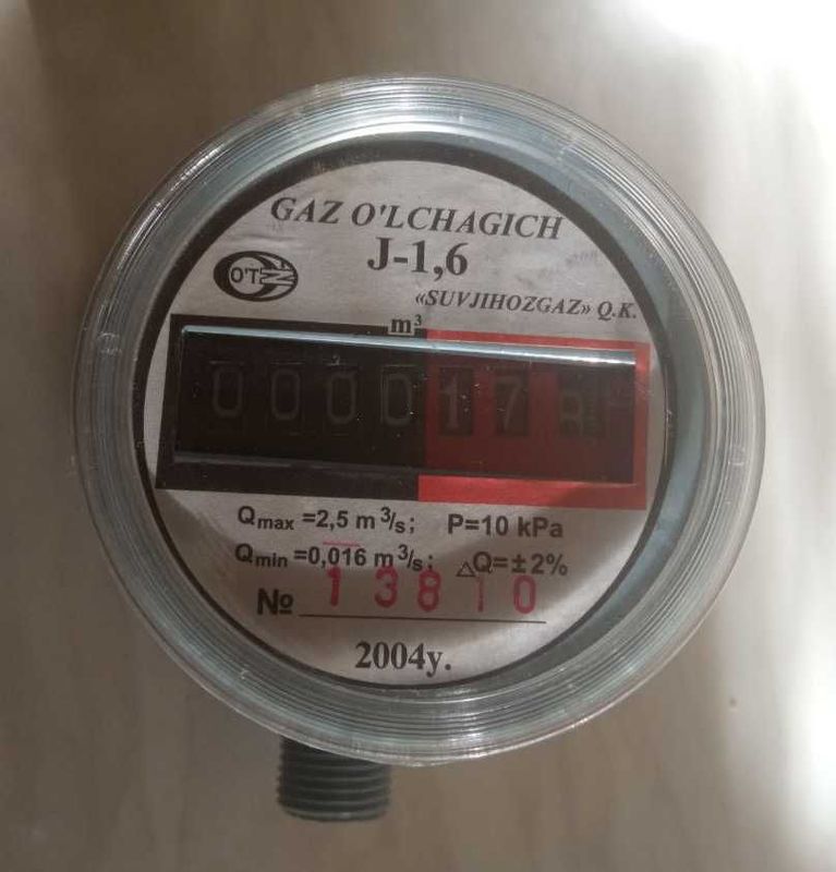 Газовый счётчик J-1.6 Газовый счётчик J-1.6