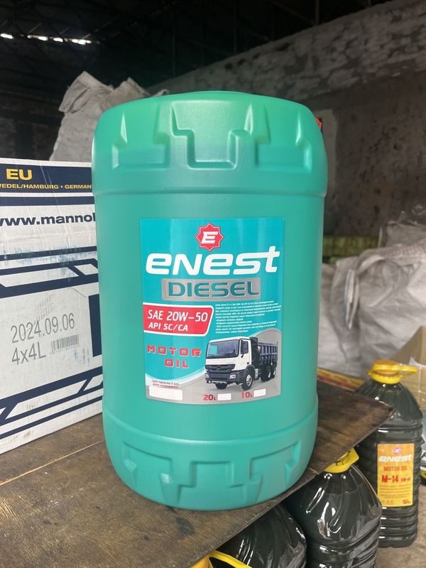 ENEST DIESEL 20W-50 дизелная масло ENEST DIESEL 20W-50 дизелная масло