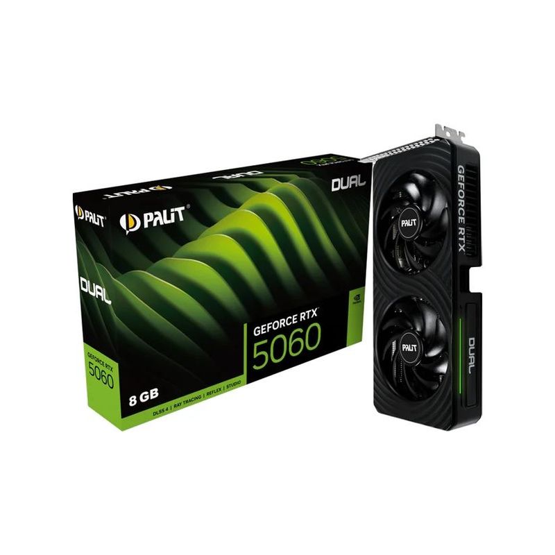 Palit GeForce RTX™ 5060 Dual 8GB GDDR7
