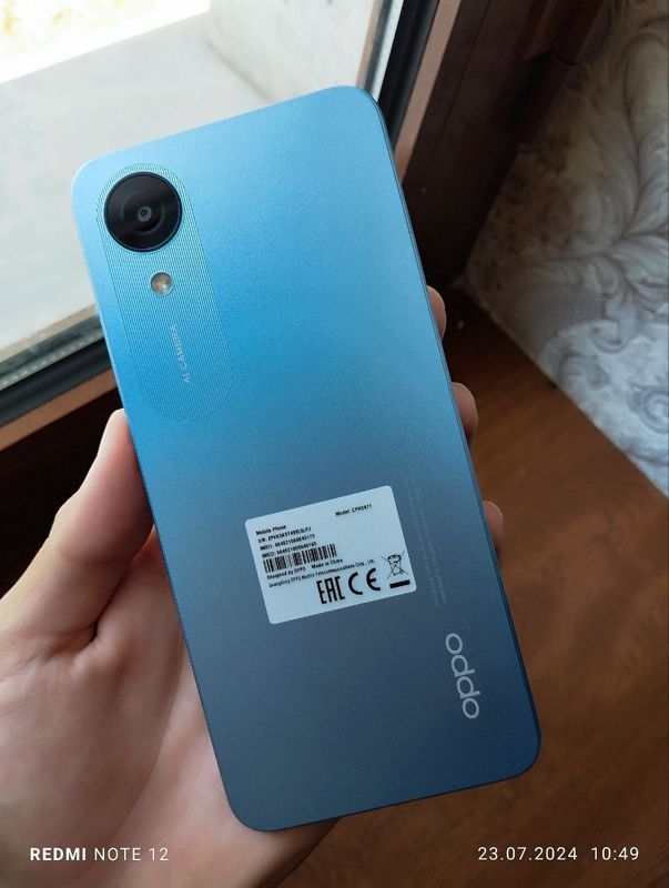 Oppo a17k Rangi ko'k