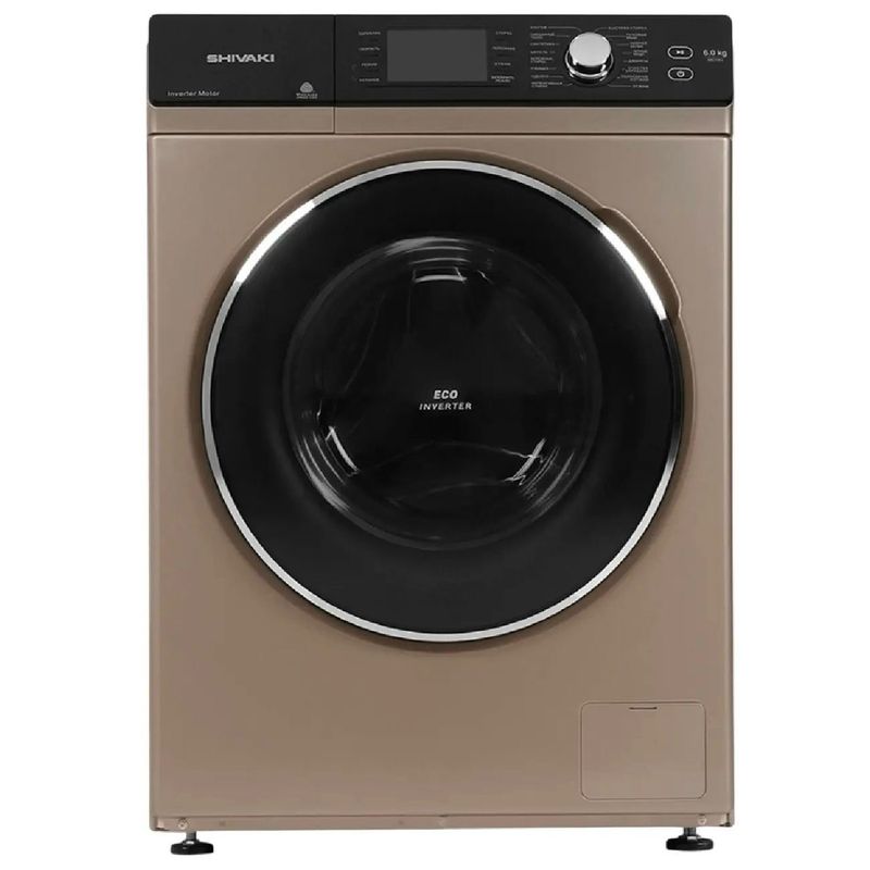 Стиральная машина Shivaki WF80L2505K — Удобство и стиль в коричневом корпусе Стиральная машина Shivaki WF80L2505K — Удобство и стиль в коричневом корпусе