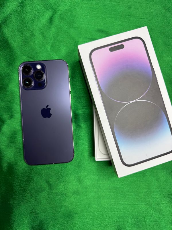 iPhone 14 ProMax 128gb Pruple Akk: 86% Kelwamiz iPhone 14 ProMax 128gb Pruple Akk: 86% Kelwamiz