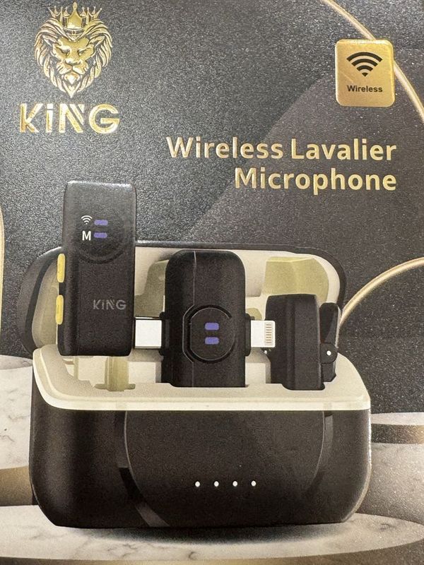 Петлички King wireless Lavalier Microphone
