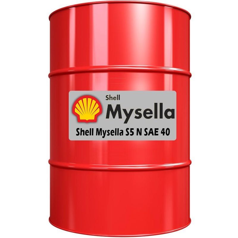 Shell Mysella S5 N40, 209L Масла для газовых двигателей