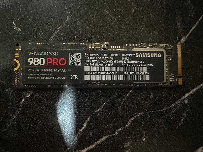 SSD M2 Samsung 980 PRO 2 tb