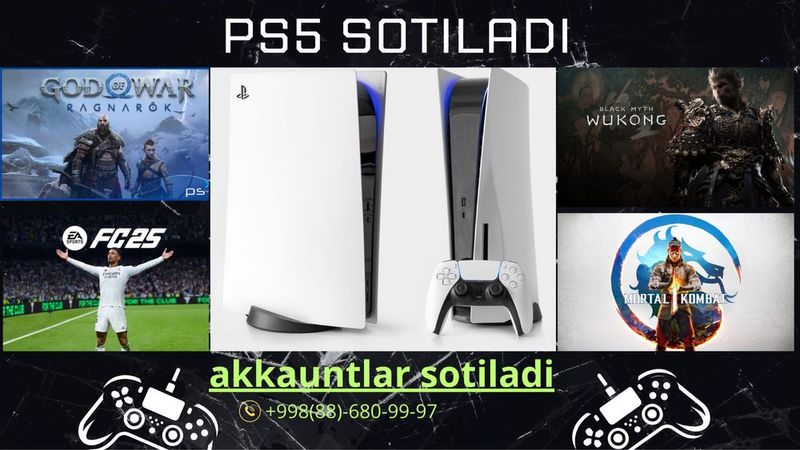 Ps5 сотилади 560$ Ps5 сотилади 560$