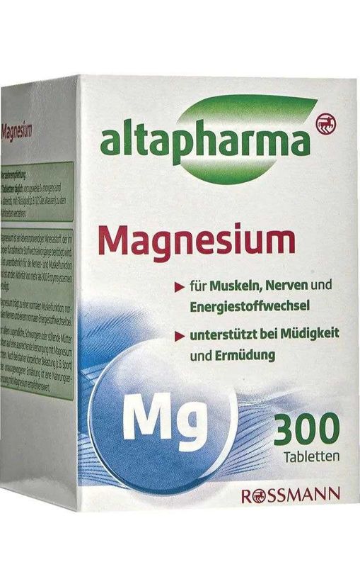 Vitamin Magniy , Mg Germaniya mahsuloti.