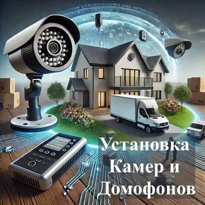 Камера и Домофон Установка