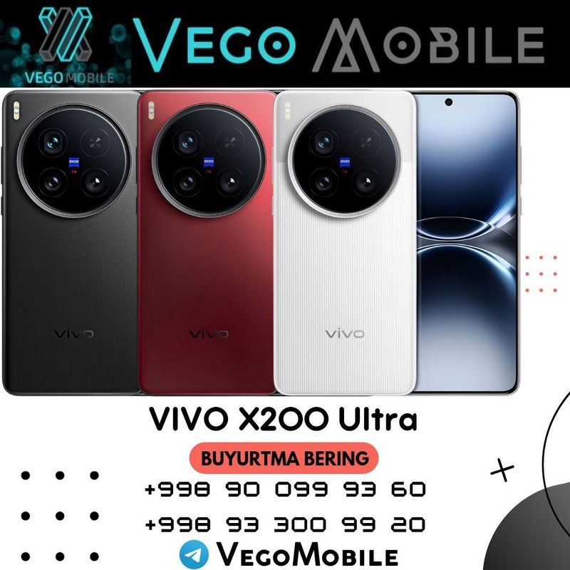 Суперцена! VIVO X200 Ultra на заказ, VegoMobile Суперцена! VIVO X200 Ultra на заказ, VegoMobile