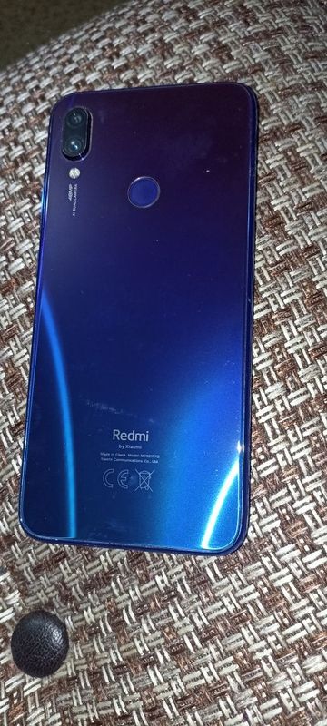 Redmi note 7 64 gb. Кўк ранг. Коробка док. Имеи ўтган.