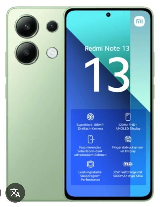 Redmi not 13 (8/256)