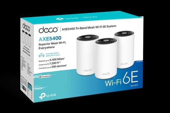 Wi-Fi роутер Tp-link Deco XE75 (3-pack)