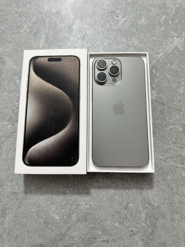 iPhone 15 Pro Max 256GB Natural Titanium iPhone 15 Pro Max 256GB Natural Titanium