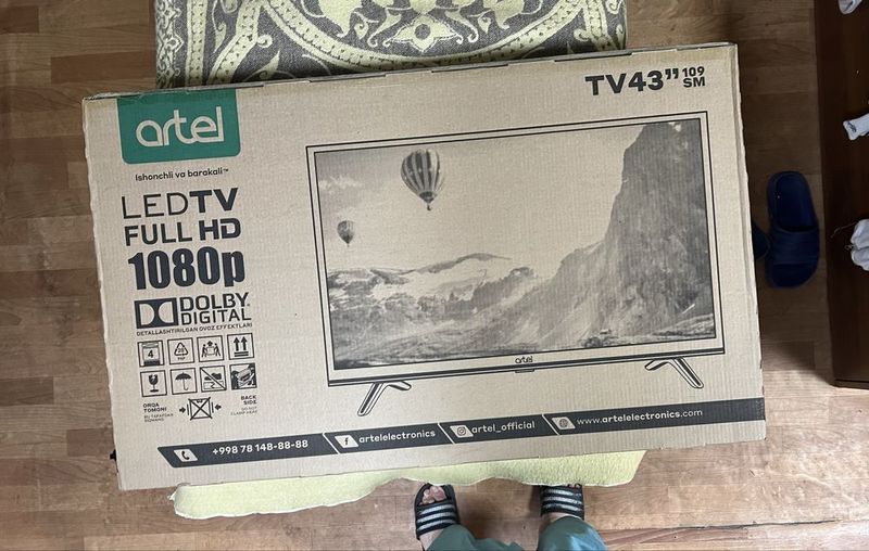 Artel televizor yangi 43 talik 109 sm Artel televizor yangi 43 talik 109 sm