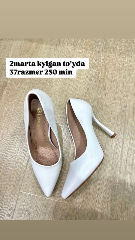 Tufli 1 marta kyilgan 250.000 so’m Tufli 1 marta kyilgan 250.000 so’m
