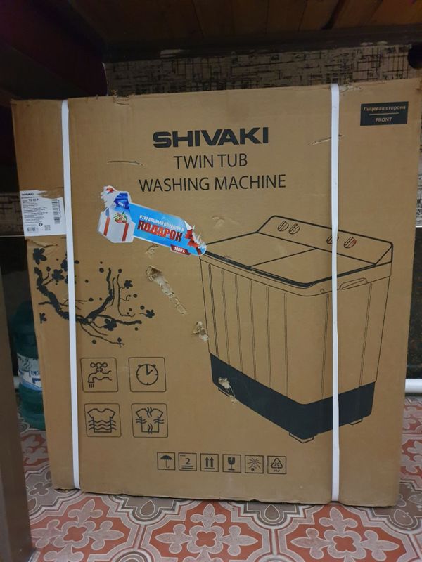 Shivaki twin tub washing mashine Shivaki twin tub washing mashine