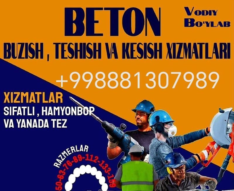 Almazniy rezkada beton buzamiz Almazniy rezkada beton buzamiz