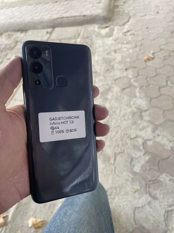 Madel infinix Hot 12i dakumet karobka holati idiyal