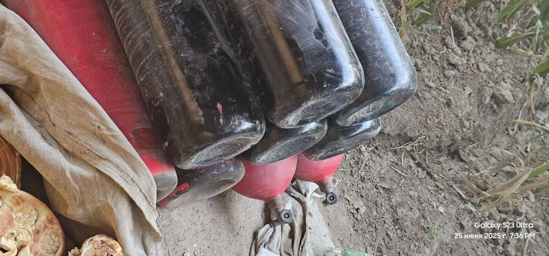 Metan gaz balon 50 tali va 60 talladega bor 10 ta