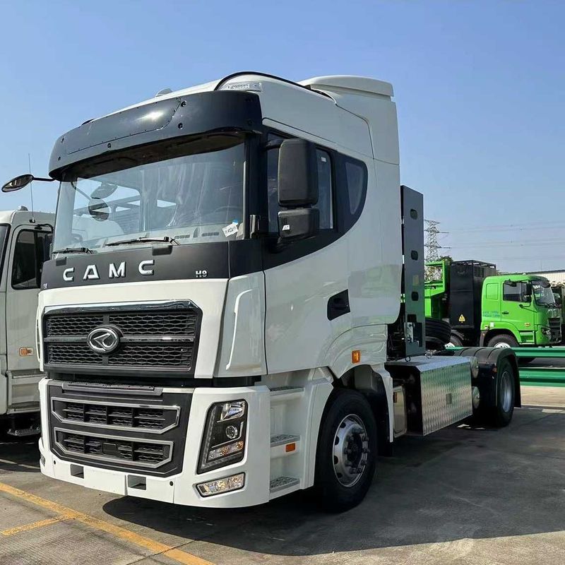 Тягач CAMC H9-430 4x2 CNG метан газли (1 мост, подушкали)