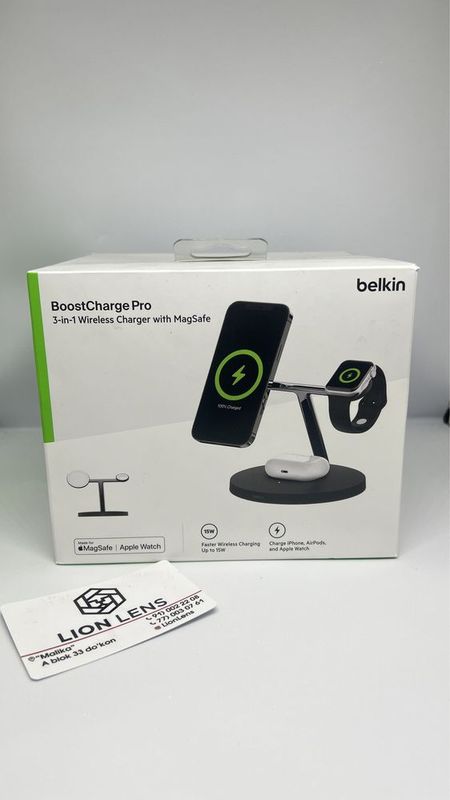 Belkin 3in1 15w есть в наличии