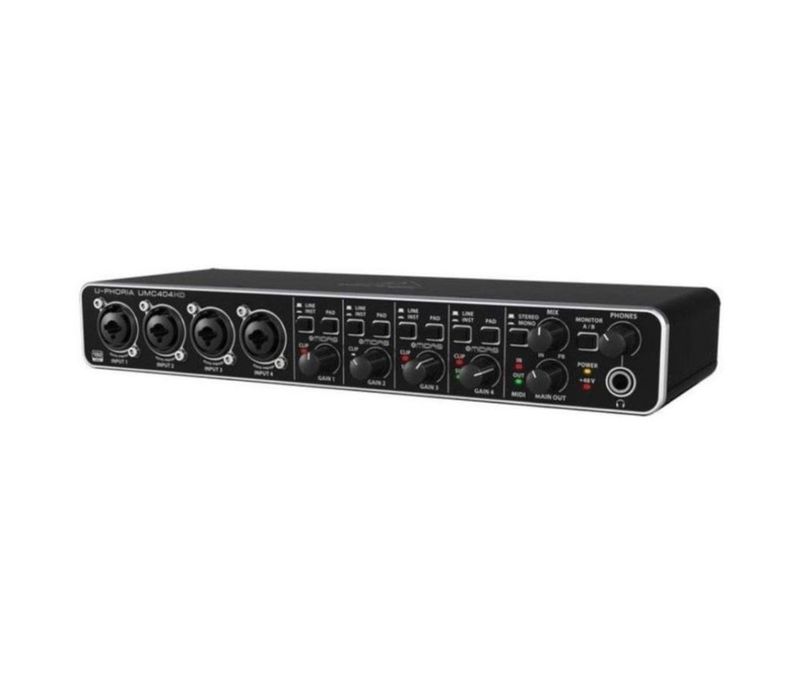 Внешняя звуковая карта Behringer uphoria UMC404hd