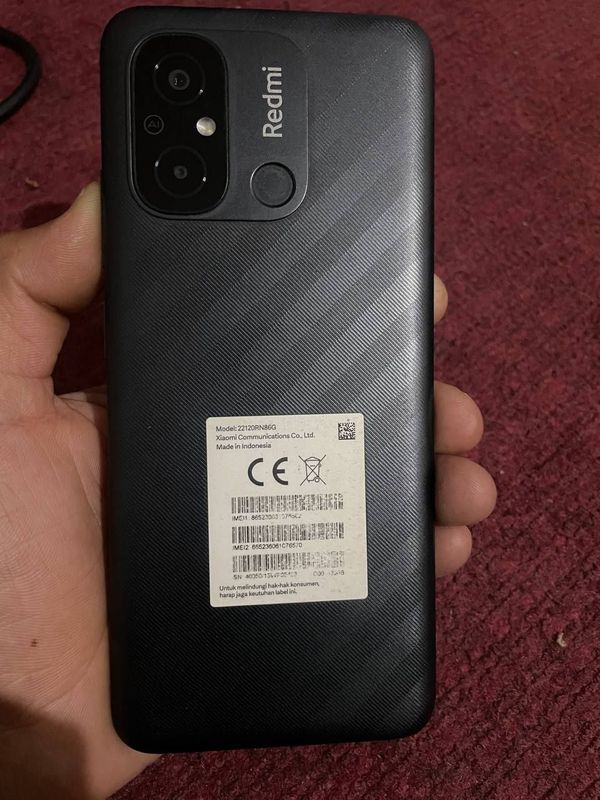 Redmi 12c Rangi:Black Redmi 12c Rangi:Black