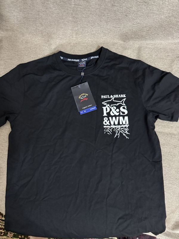 Мужская футболка оригинал Италия, Paul& Shark (52 size)