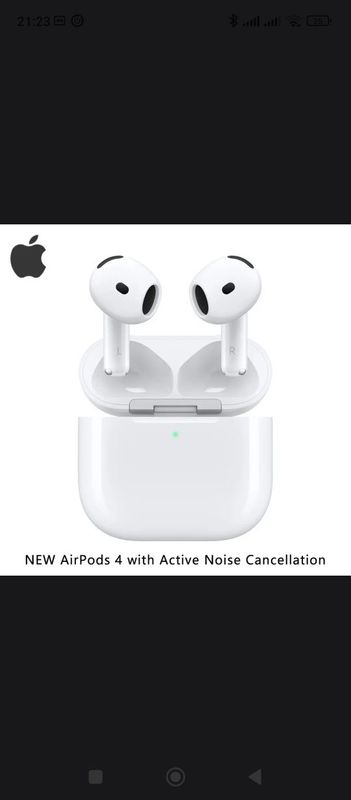 Airpods 4 оригинал беспроводный наушники Airpods 4 оригинал беспроводный наушники