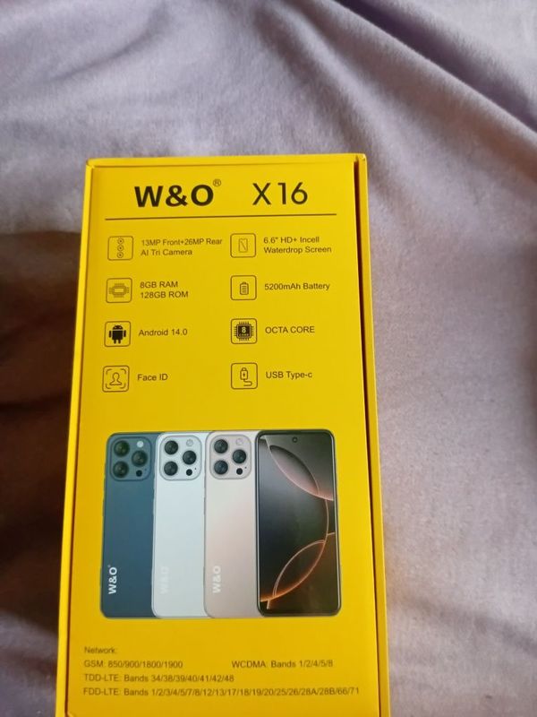 W&O X16 4G 5GBOR W&O X16 4G 5GBOR