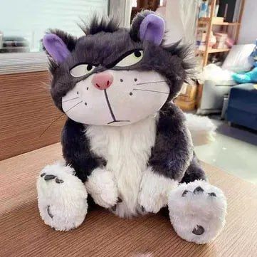 Мягкая Игрушка Кот Люцифер 30см Большая Плюшевая Мягкая Игрушка Кот Люцифер 30см Большая Плюшевая