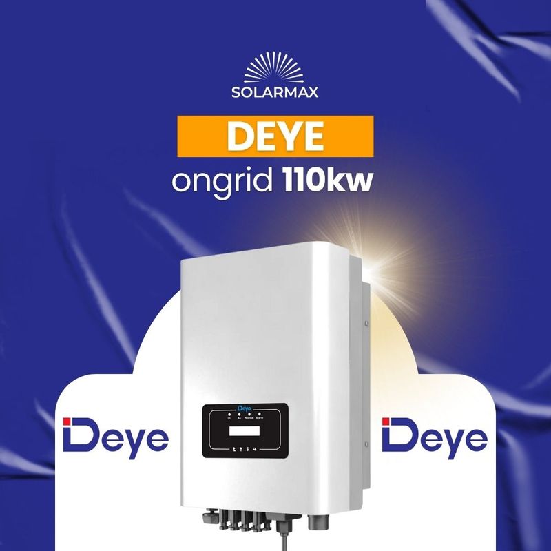 DEYE 110kW Uch Fazali OnGrid Inverter Трехфазный сетевой инвертор DEYE DEYE 110kW Uch Fazali OnGrid Inverter Трехфазный сетевой инвертор DEYE