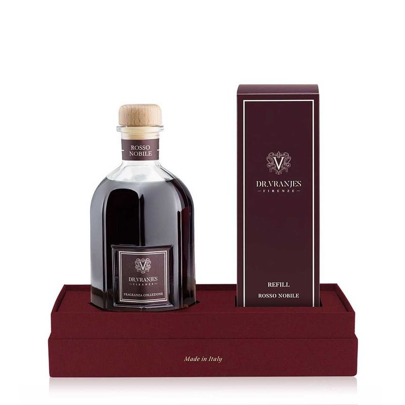 Dr. Vranjes ROSSO NOBILE Подарочный набор: диффузор и рефилл 500 мл Dr. Vranjes ROSSO NOBILE Подарочный набор: диффузор и рефилл 500 мл