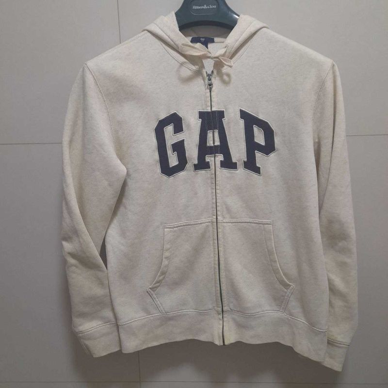GAP Beige Hoodie / Made in Cambodia / Винтажное Худи 46-48р
