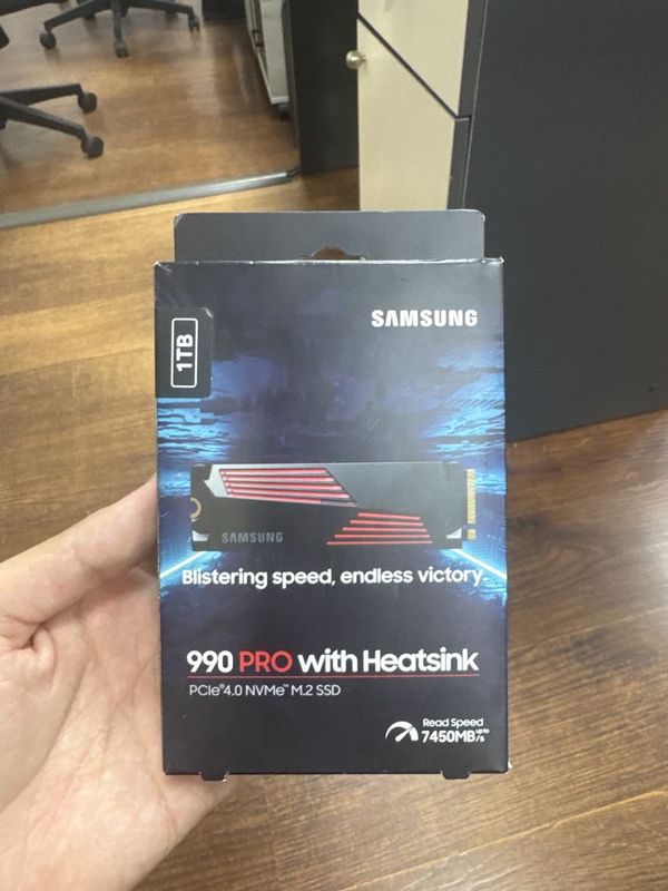 SSD 1TB Samsung 990 Pro Radiatorlik SSD 1TB Samsung 990 Pro Radiatorlik