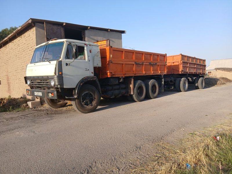Kamaz zernavoz+pritsep Kamaz zernavoz+pritsep