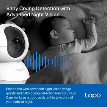 Камера TP-Link Tapo C211 3MP — Умная Видеоняня для Вашего Малыша Камера TP-Link Tapo C211 3MP — Умная Видеоняня для Вашего Малыша