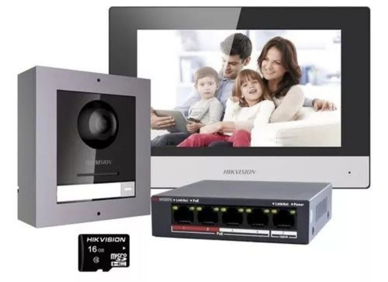 Дамафон Hikvision IP С установкой Дамафон Hikvision IP С установкой