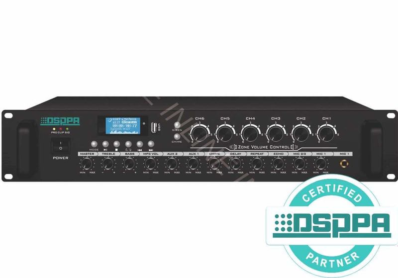 Цифровой микшер усилитель MA6660 6зон MP3/FM Цифровой микшер усилитель MA6660 6зон MP3/FM