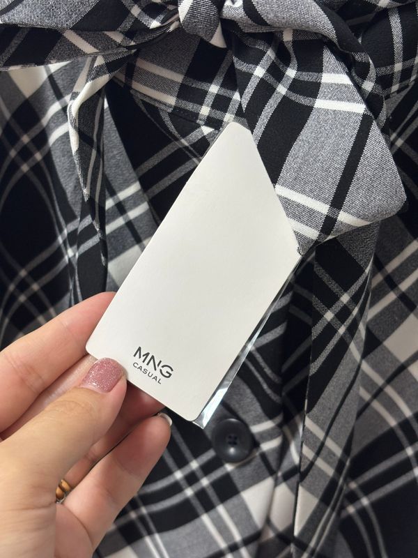 Длинная юбка в клетку от Mango Длинная юбка в клетку от Mango