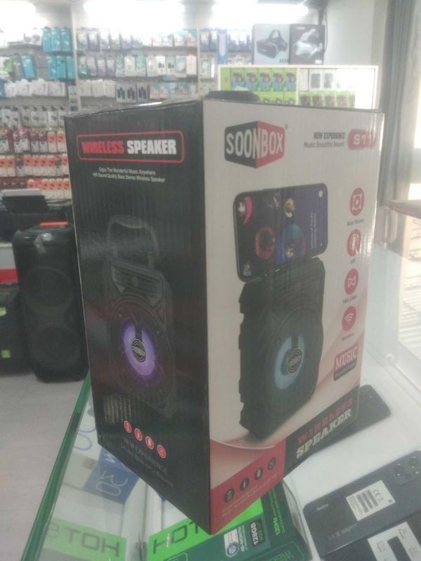 Soonbox wireless speaker s11 narx:75000 optomga arzonroq beramiz Soonbox wireless speaker s11 narx:75000 optomga arzonroq beramiz