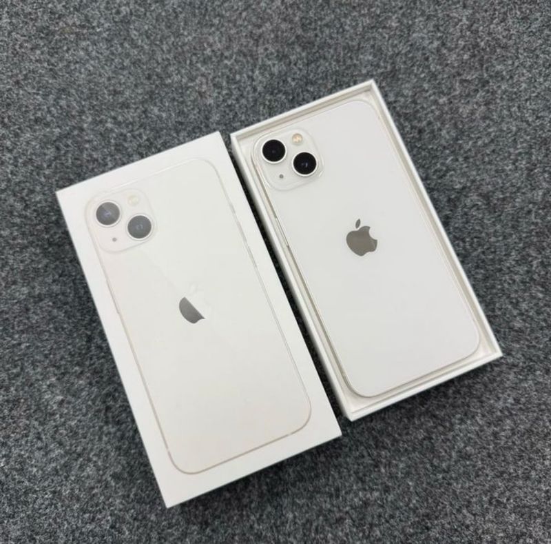 Iphone 13 256 gb white ochlmagan 77% ekran ideal Iphone 13 256 gb white ochlmagan 77% ekran ideal