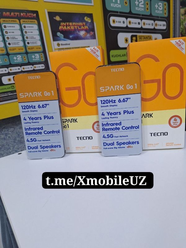 Tecno Spark Go 1 6/64GB Tecno Spark Go 1 6/64GB
